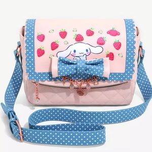 Sanrio Cinnamoroll Quilted Crossbody Bag